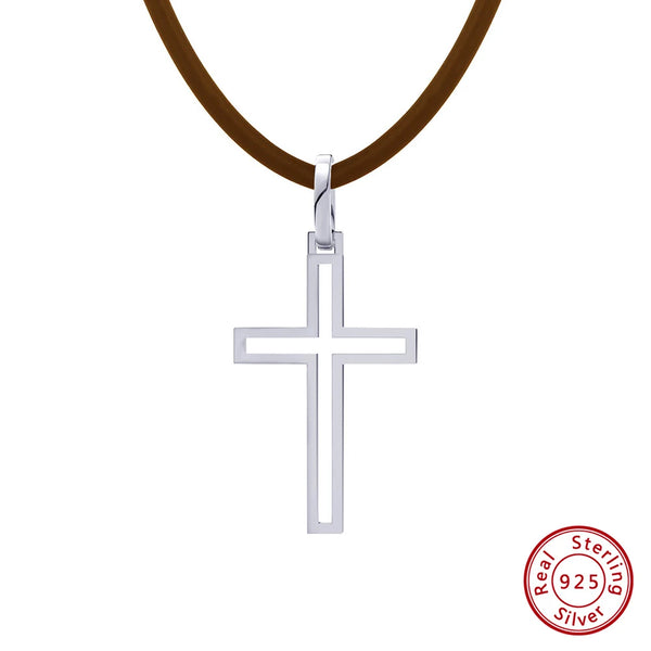 Silver Cross Pendant-ToShay.org