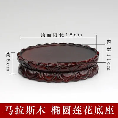 Wood Lotus Base-ToShay.org