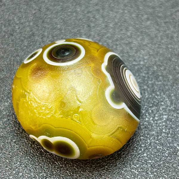 Yellow Flower Eye Agate-ToShay.org