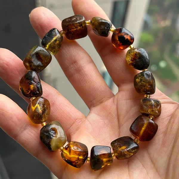 Yellow Amber Bracelet-ToShay.org