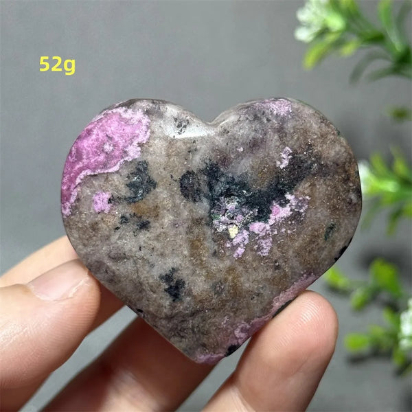 Pink Cobalt Calcite Heart-ToShay.org