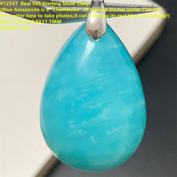 Blue Amazonite Pendants-ToShay.org