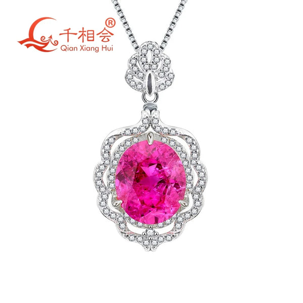 Pink Ruby Pendant-ToShay.org