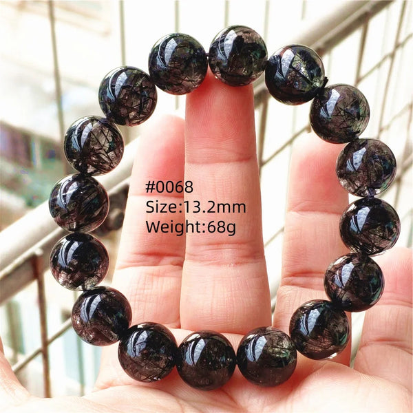 Black Rutilated Quartz Bracelet-ToShay.org