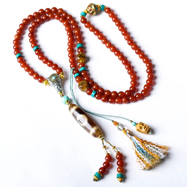 Red Agate Wrap Bracelet-ToShay.org