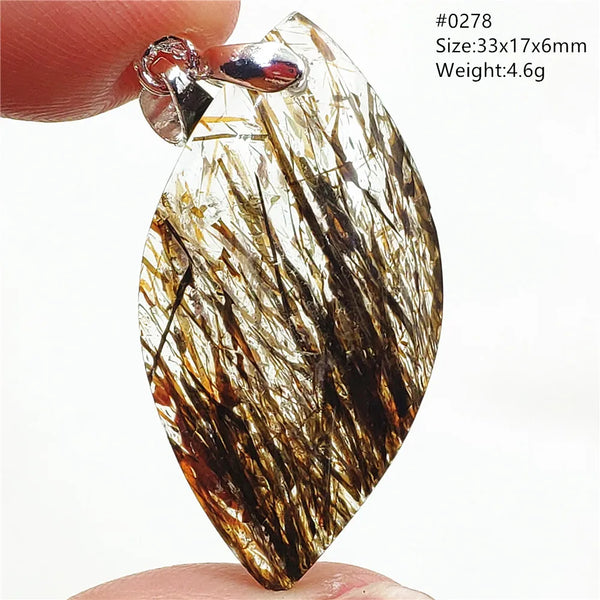 Black Gold Rutilated Quartz-ToShay.org