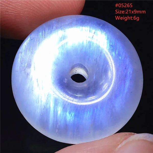 Blue Light Moonstone Pendant-ToShay.org