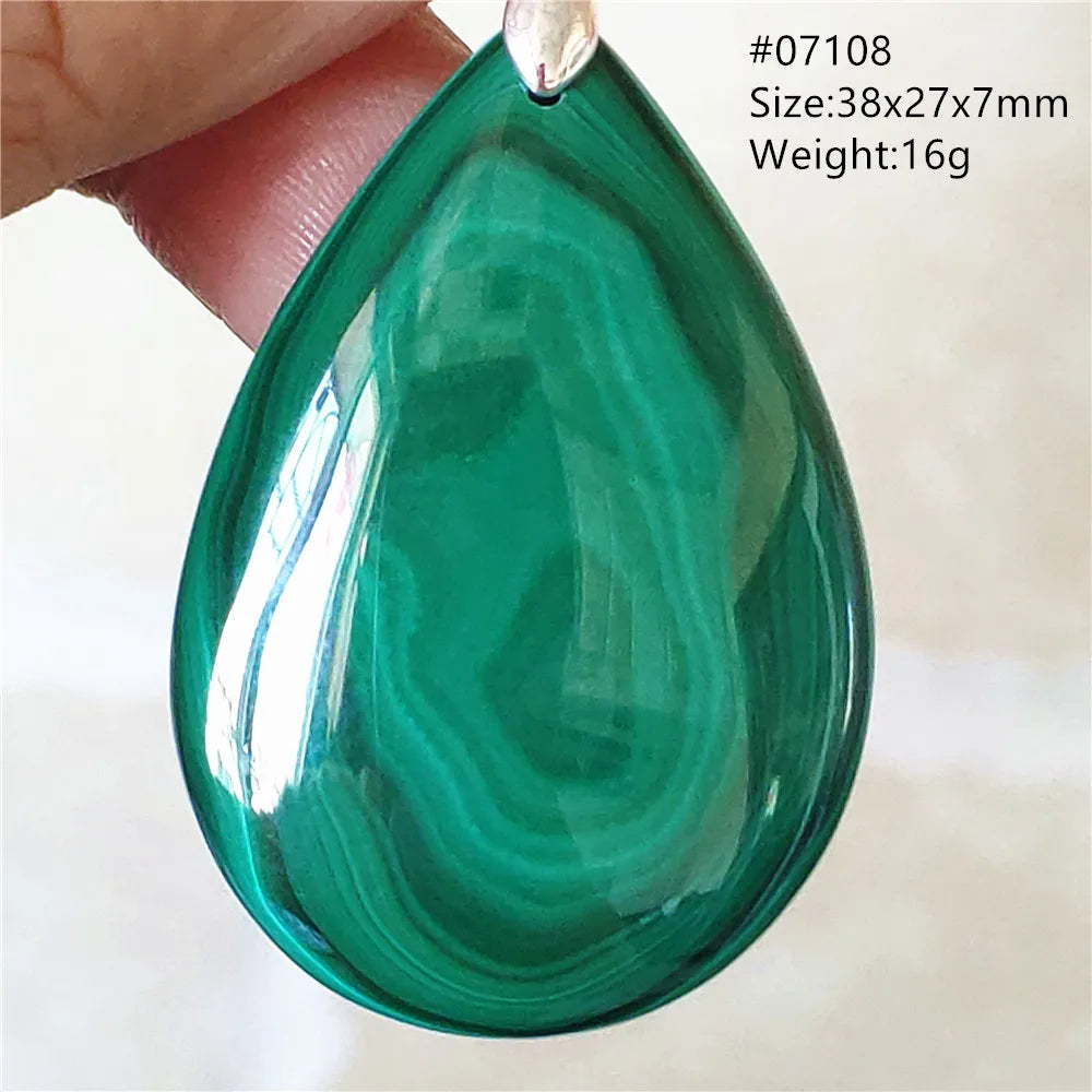 Green Malachite Pendant-ToShay.org