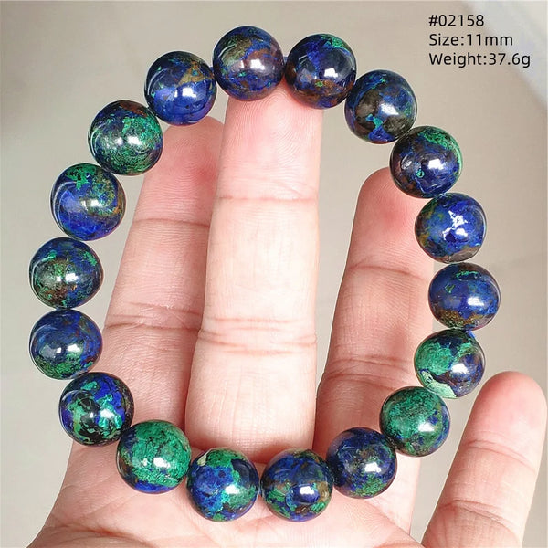 Blue Malachite Azurite Bracelet-ToShay.org