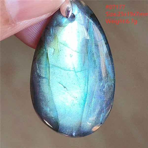 Blue Light Labradorite Pendant-ToShay.org