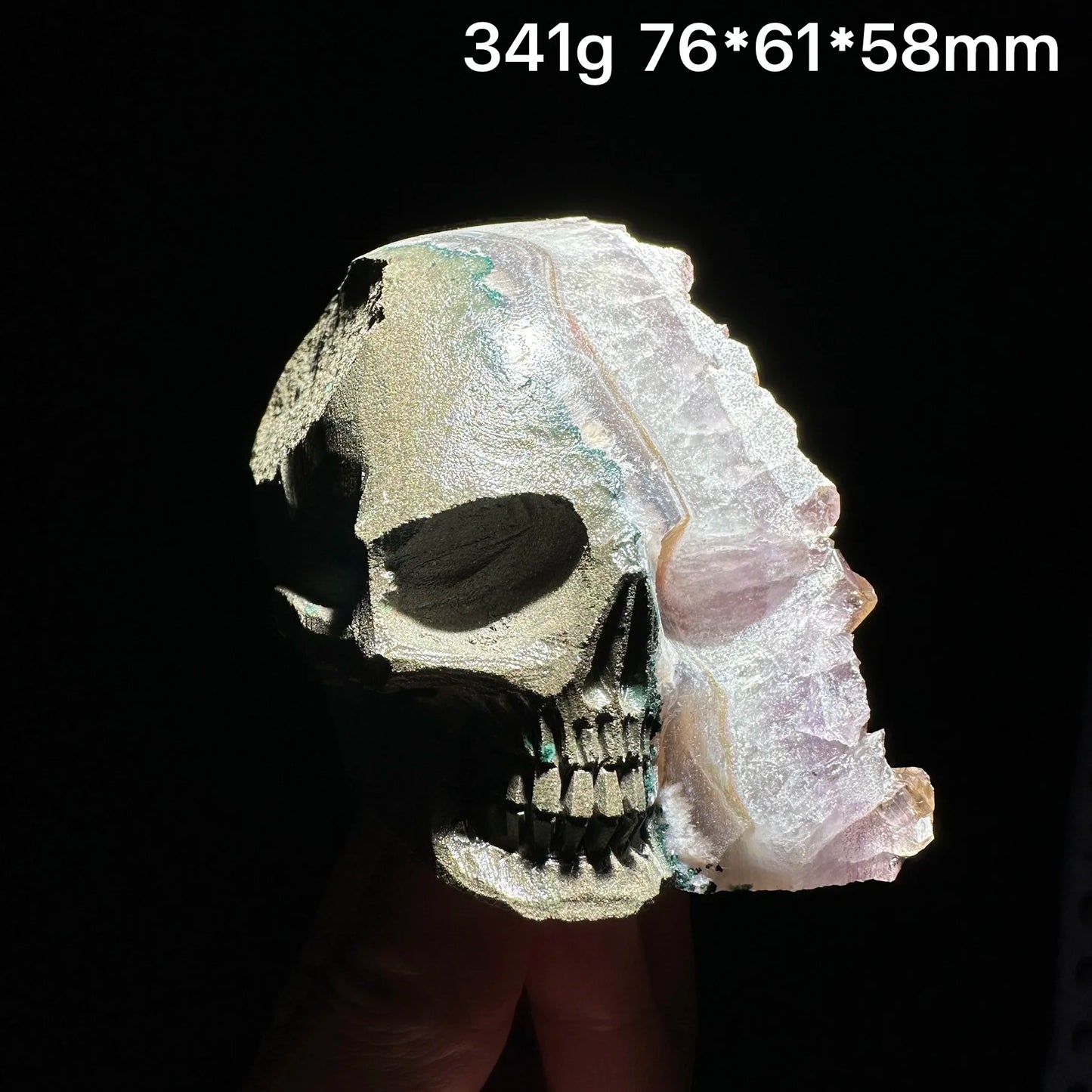 Purple Amethyst Skull Cluster-ToShay.org