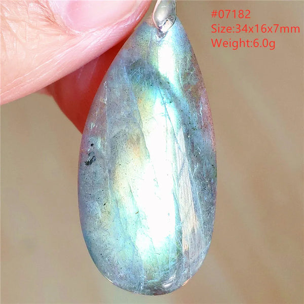 Blue Light Labradorite Pendant-ToShay.org