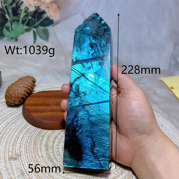 Blue Labradorite Tower-ToShay.org