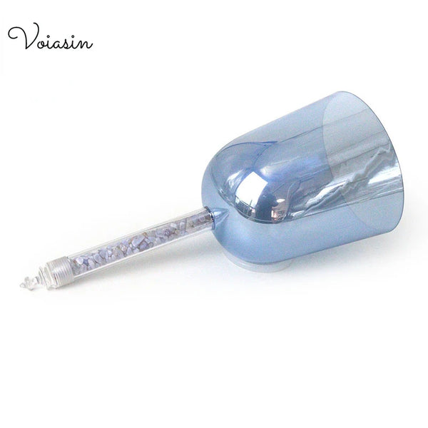 Blue Crystal Chip Handle Bowl-ToShay.org