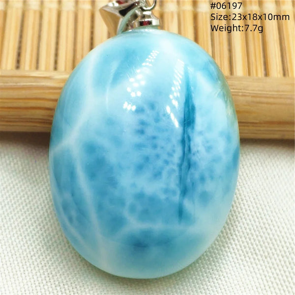 Blue Larimar Pendant-ToShay.org