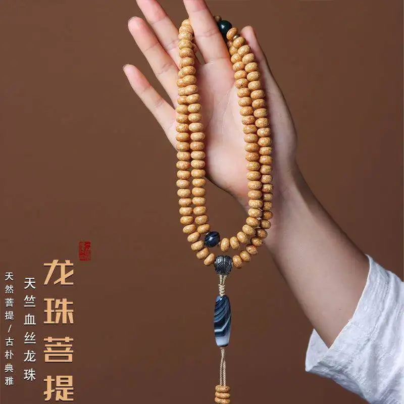 Brown Bodhi Prayer Beads-ToShay.org