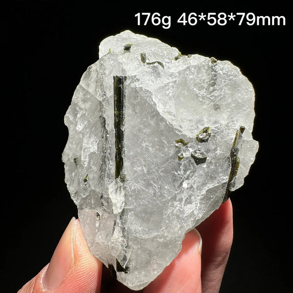 Green Tourmaline Crystal-ToShay.org