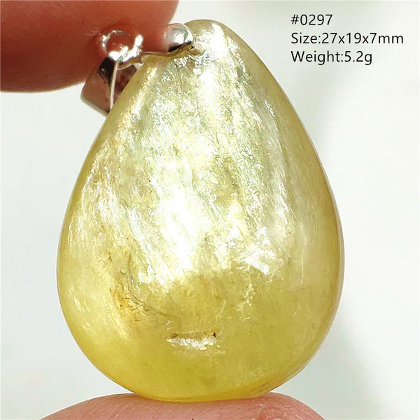 Gold Lepidolite Pendant-ToShay.org