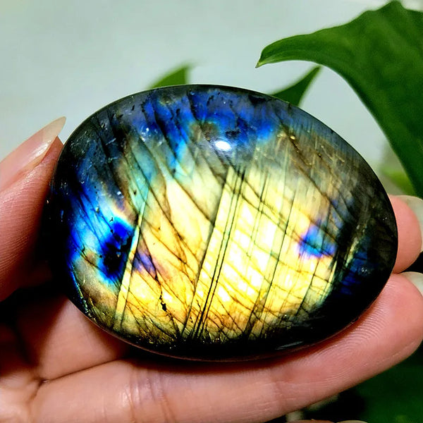 Blue Labradorite Palm Stones-ToShay.org