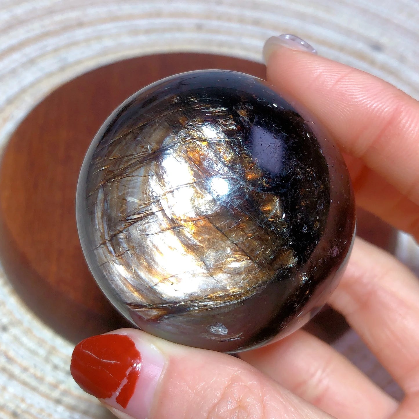 Gold Flash Phlogopite Balls-ToShay.org