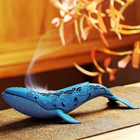 Whale Incense Burner-ToShay.org