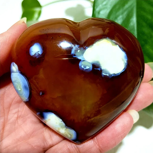 Red Agate Heart-ToShay.org