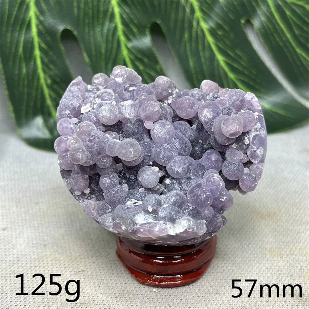 Purple Grape Agate Cluster-ToShay.org