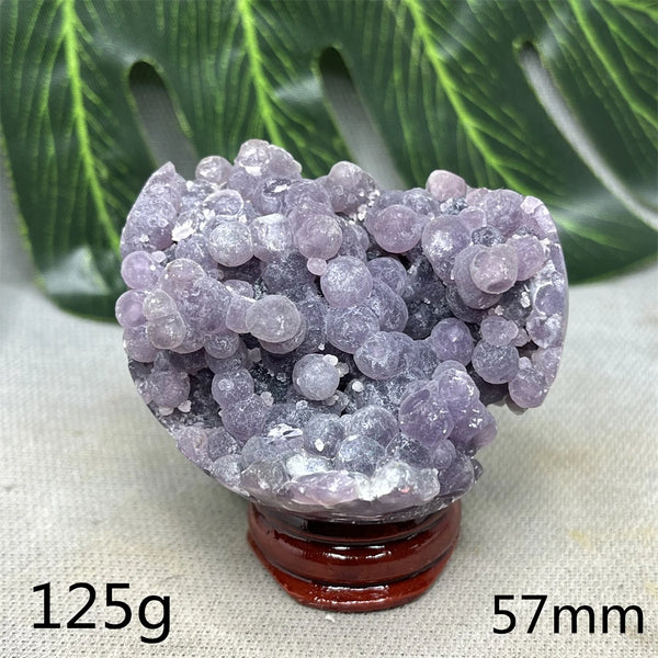 Purple Grape Agate Cluster-ToShay.org