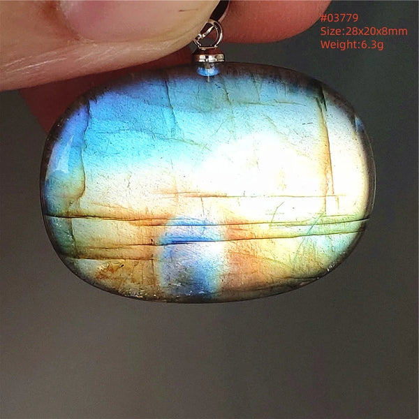 Blue Light Labradorite Pendant-ToShay.org