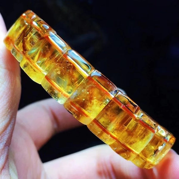 Yellow Citrine Bracelet-ToShay.org