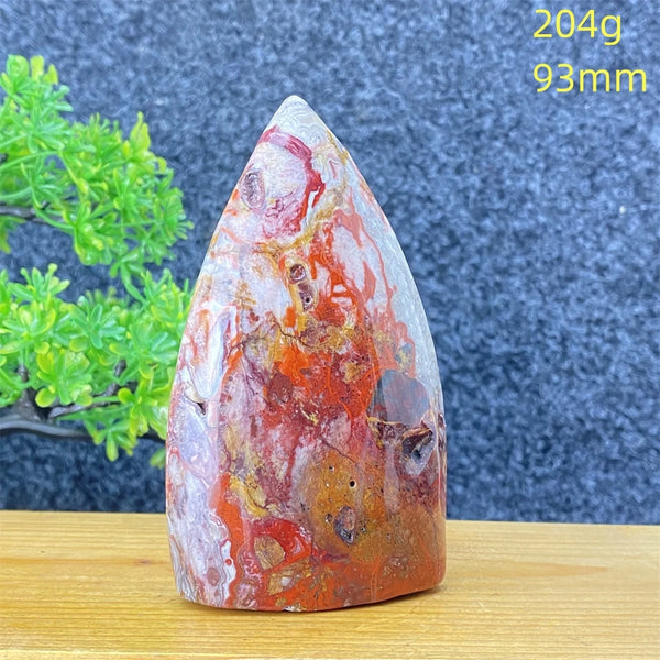 Blue Lace Agate Torch-ToShay.org