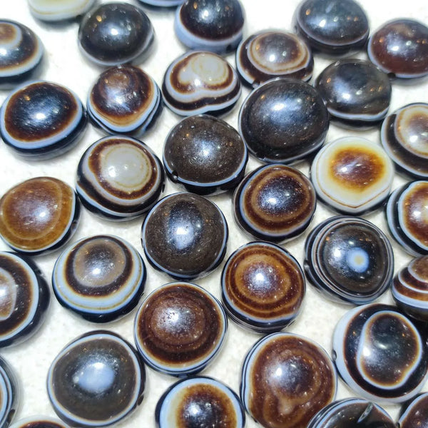 Tibetan Sheep Plate Eye Agate-ToShay.org