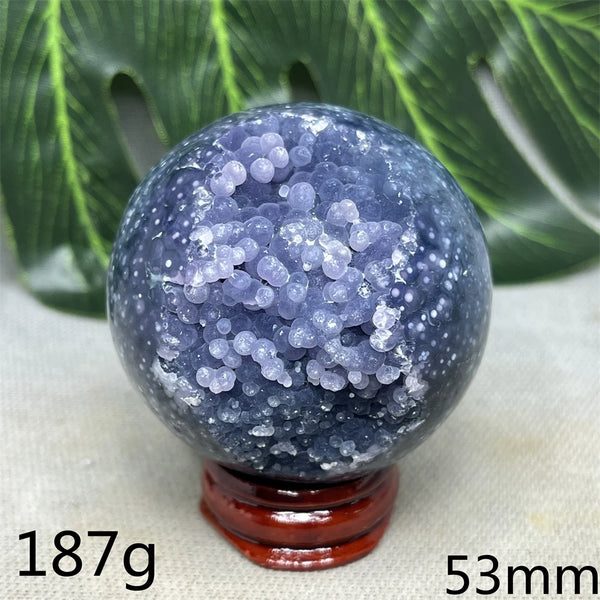 Purple Grape Agate Cluster-ToShay.org