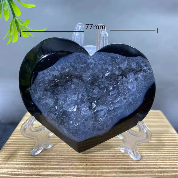 Black Agate Heart-ToShay.org