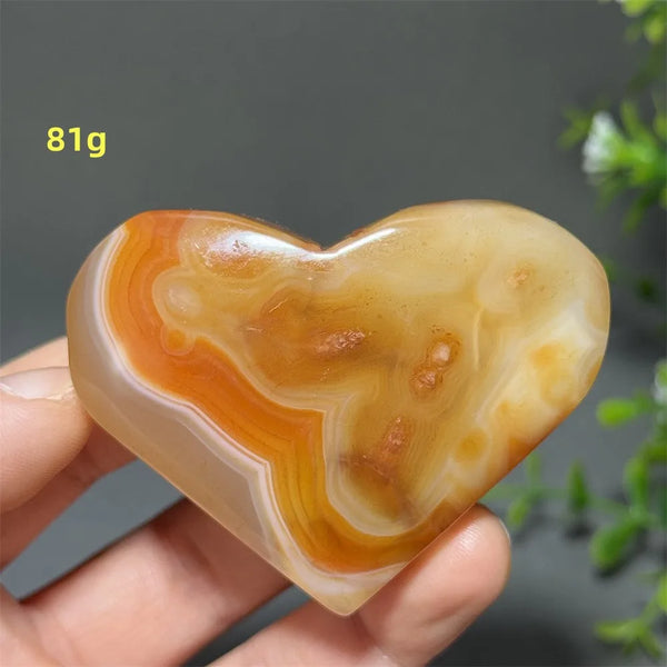 Red Agate Heart-ToShay.org