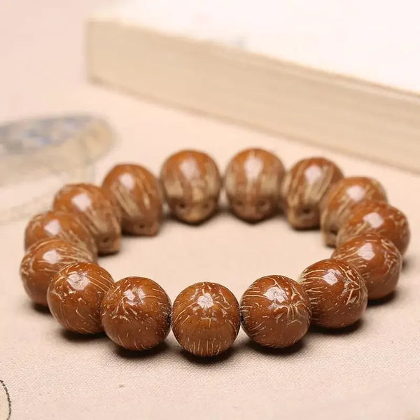 Wood Bodhi Seed Bracelet-ToShay.org