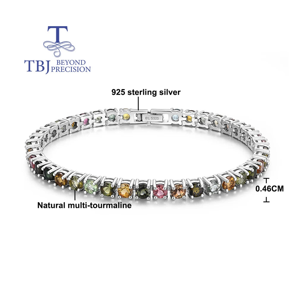 Mixed Tourmaline Bracelet-ToShay.org