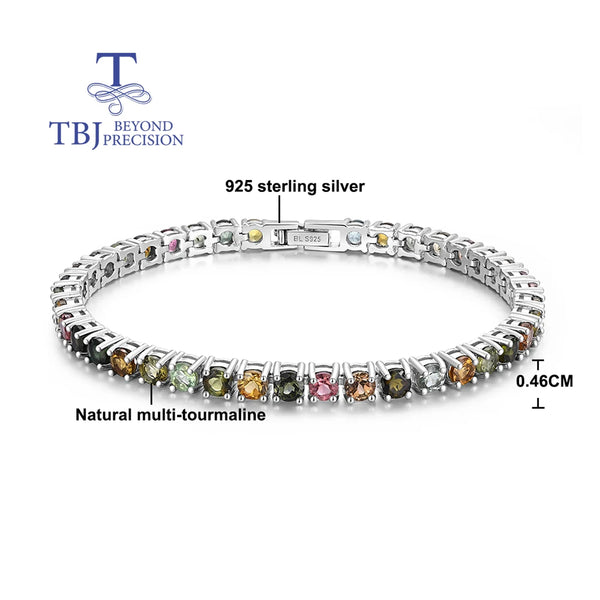 Mixed Tourmaline Bracelet-ToShay.org
