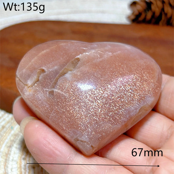 Orange Sunstone Hearts-ToShay.org