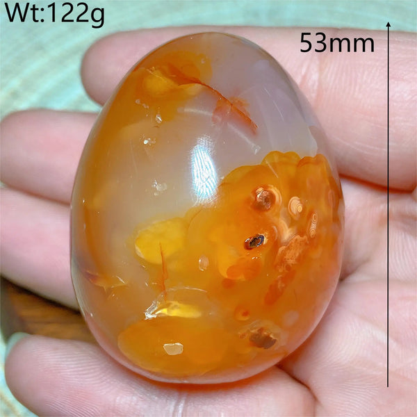 Orange Carnelian Egg-ToShay.org