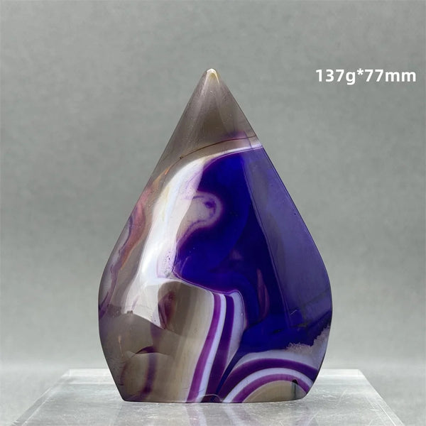 Purple Agate Torch-ToShay.org