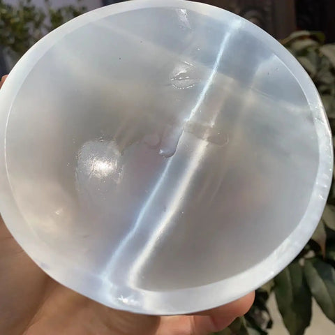 White Selenite Bowls-ToShay.org