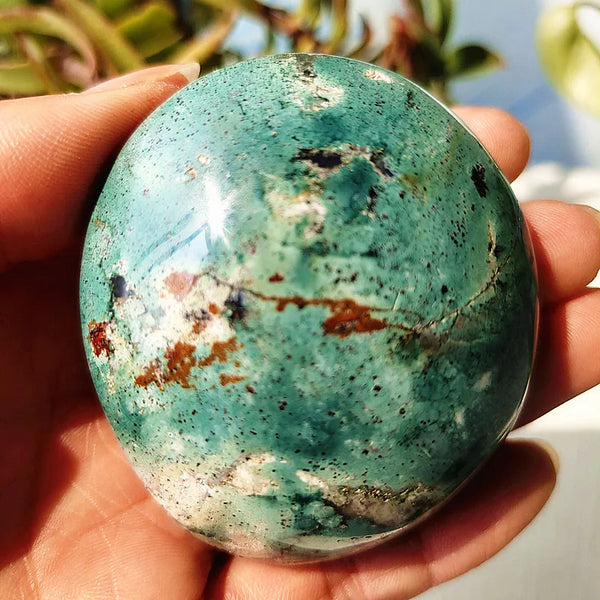 Ocean Jasper Palm Stone-ToShay.org
