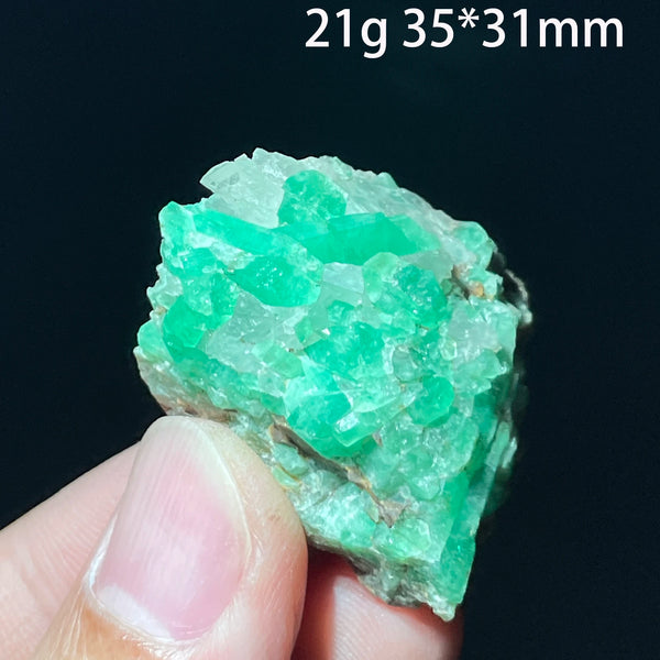 Green Emerald Mineral Crystal-ToShay.org