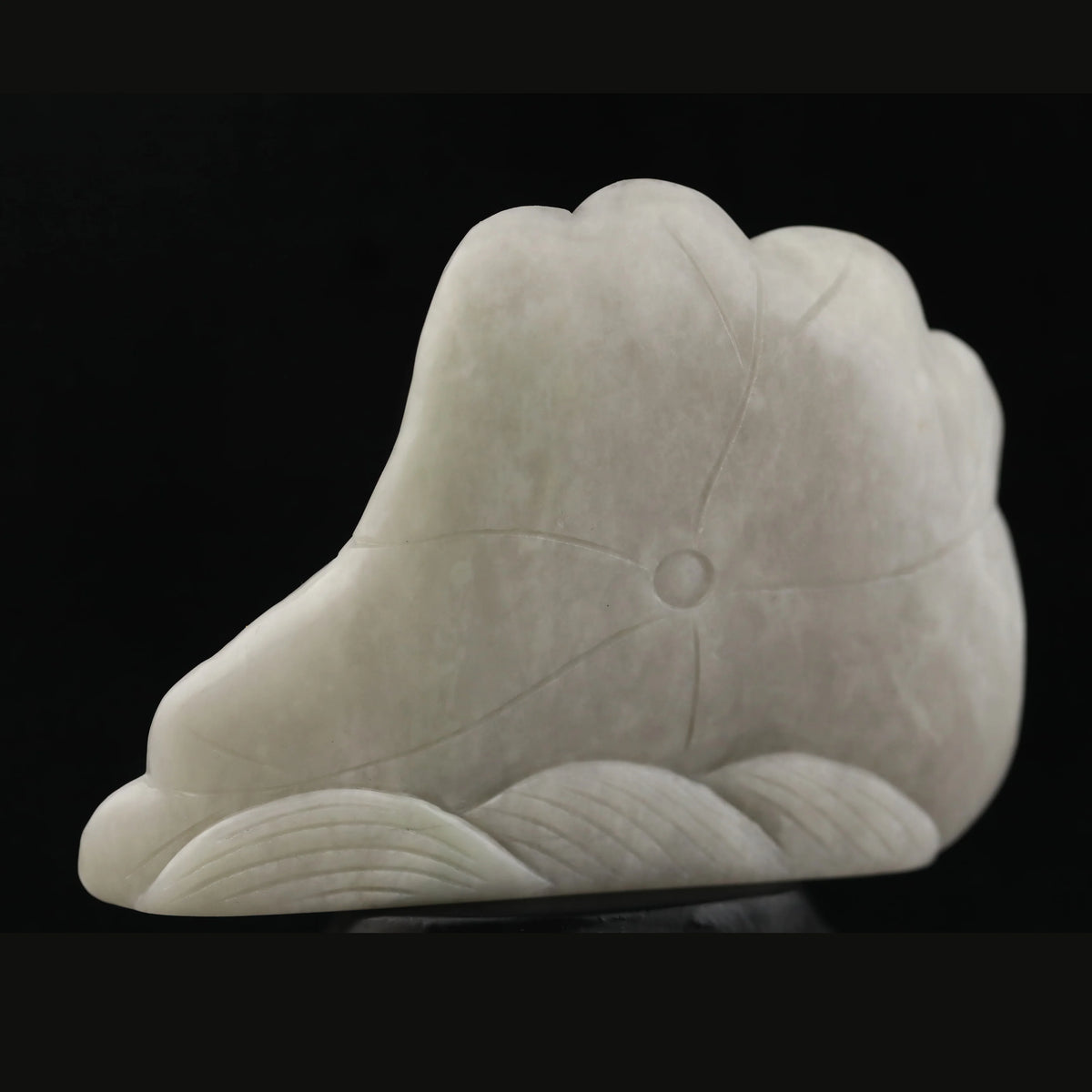 White Jade Fish Statue-ToShay.org