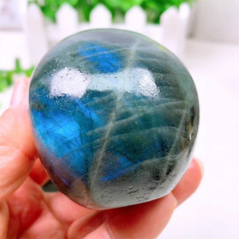 Blue Labradorite Skull-ToShay.org