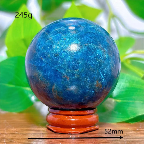 Blue Apatite Ball-ToShay.org