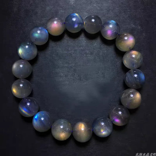 Purple Light Labradorite Bracelet-ToShay.org