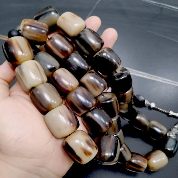 Brown Ox Horn Bead Tasbih-ToShay.org