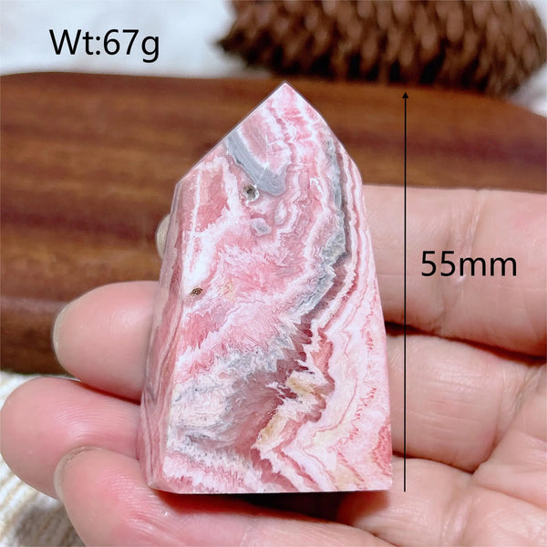 Pink Rhodochrosite Point-ToShay.org